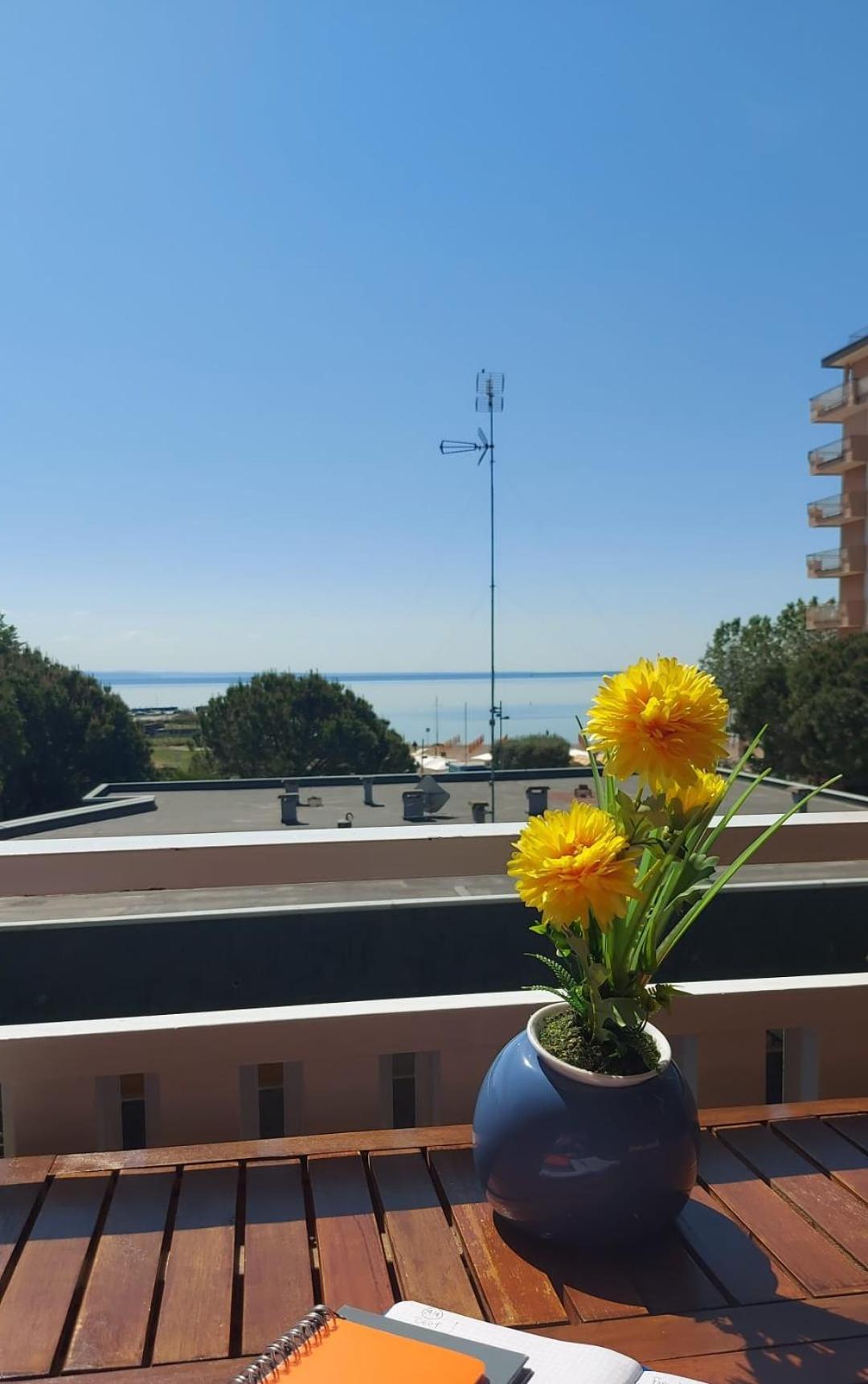 Seaview Beach Front Grado Pineta Andromeda Rum bild